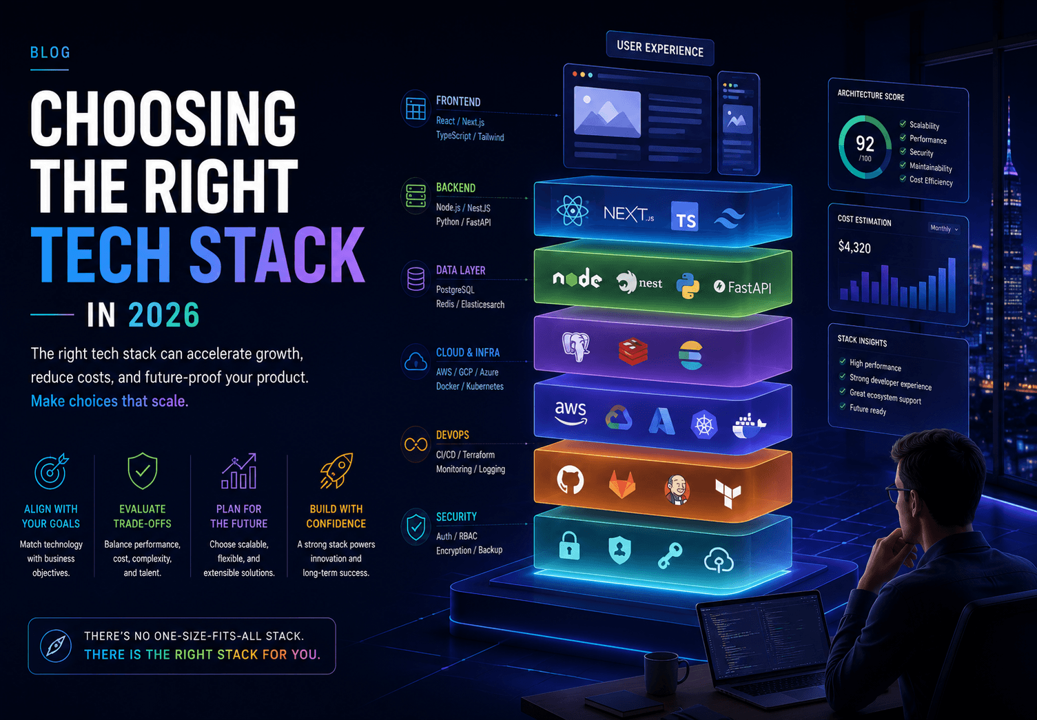Choosing the right tech stack in 2026