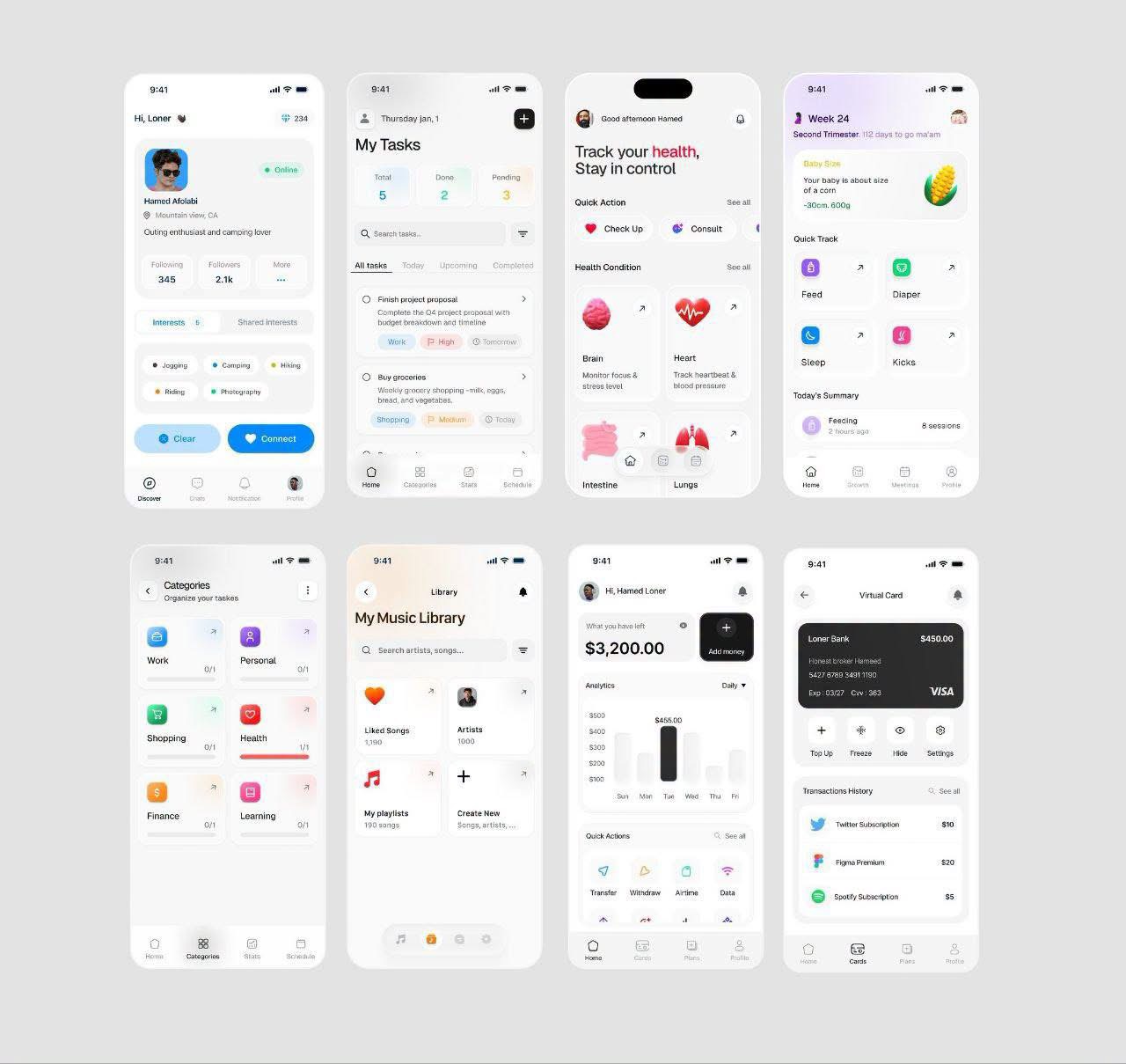 Fitness & Booking App
